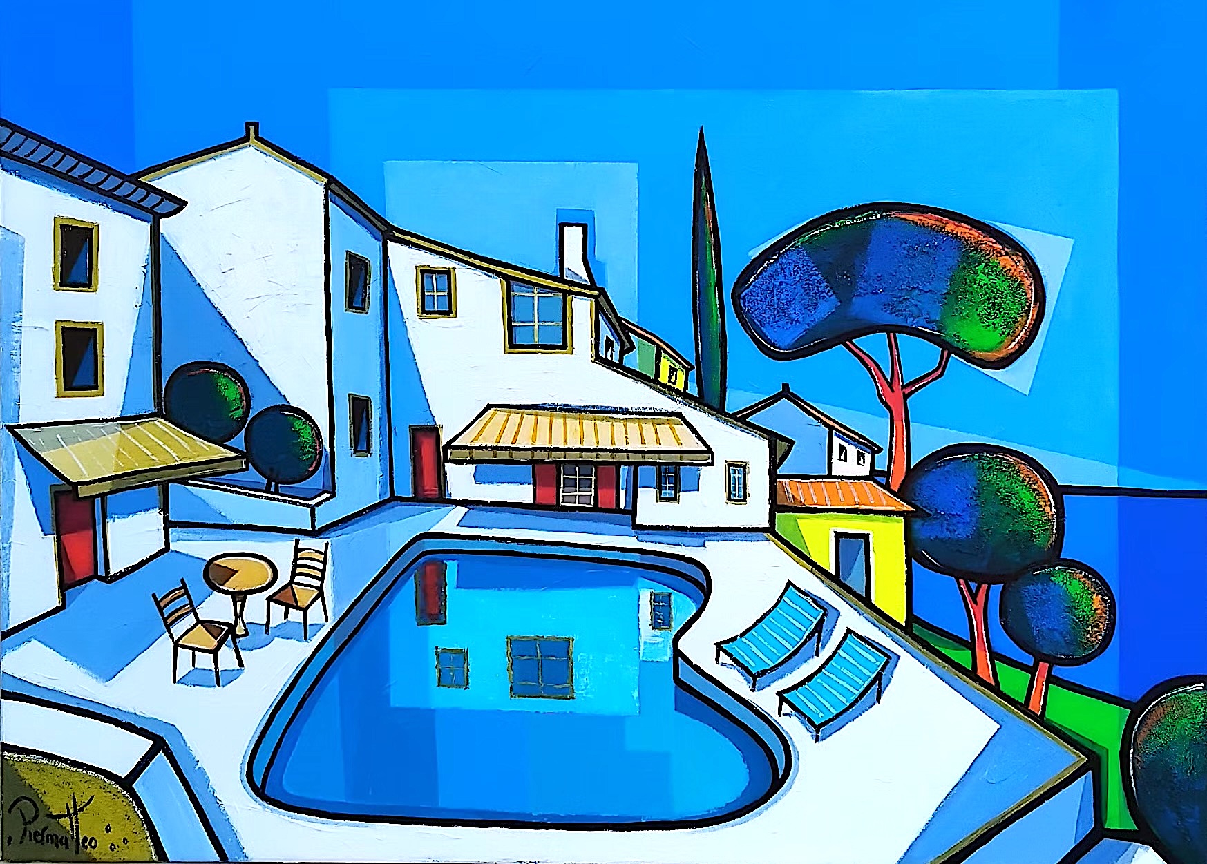 Giuseppe Piermatteo - peinture paysage