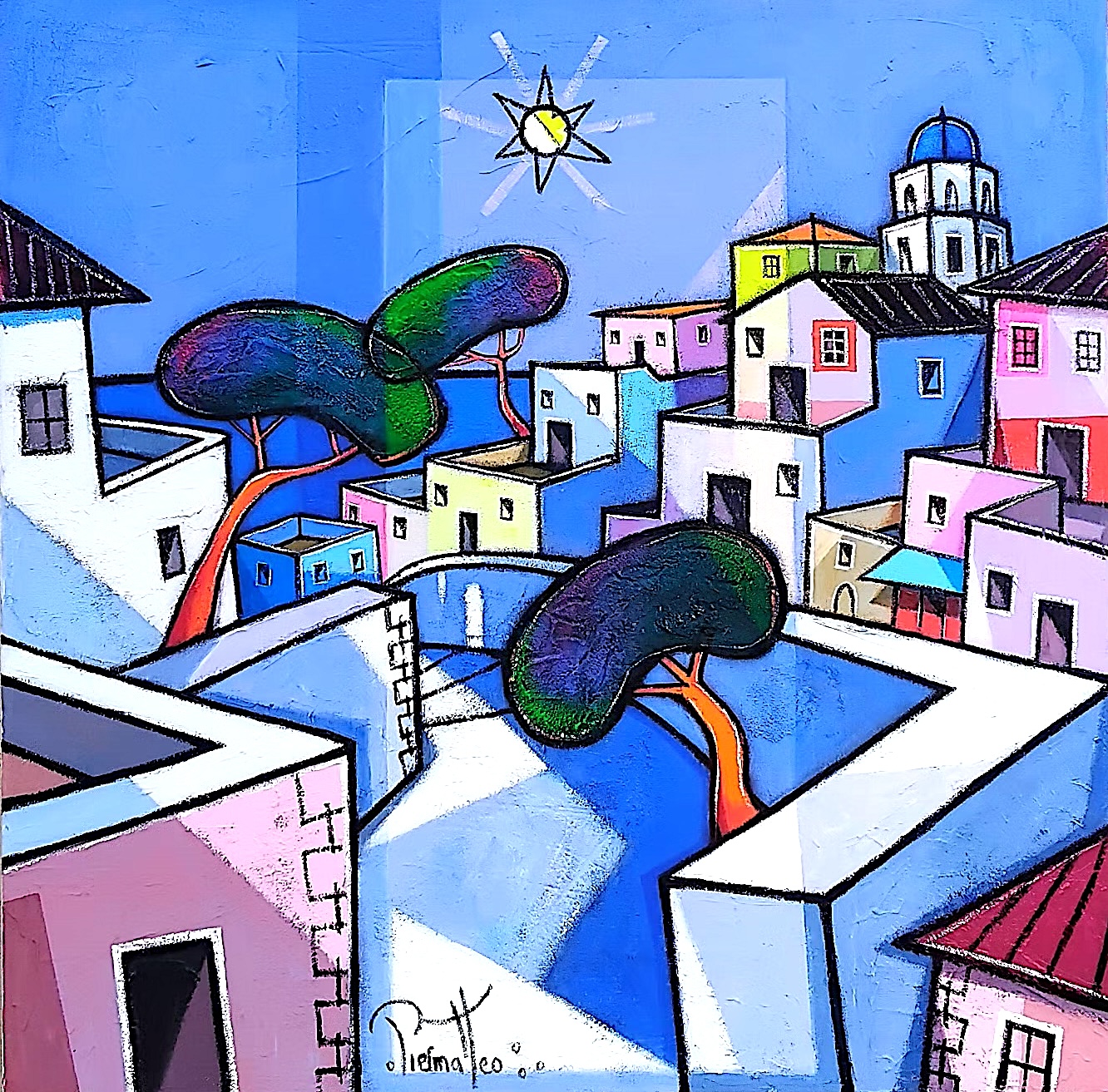 Giuseppe Piermatteo - peinture paysage