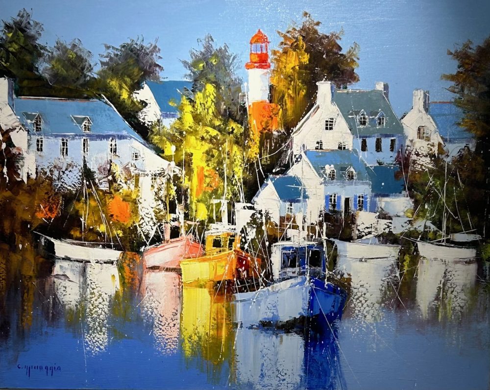 Célestin Messaggio peinture de paysage