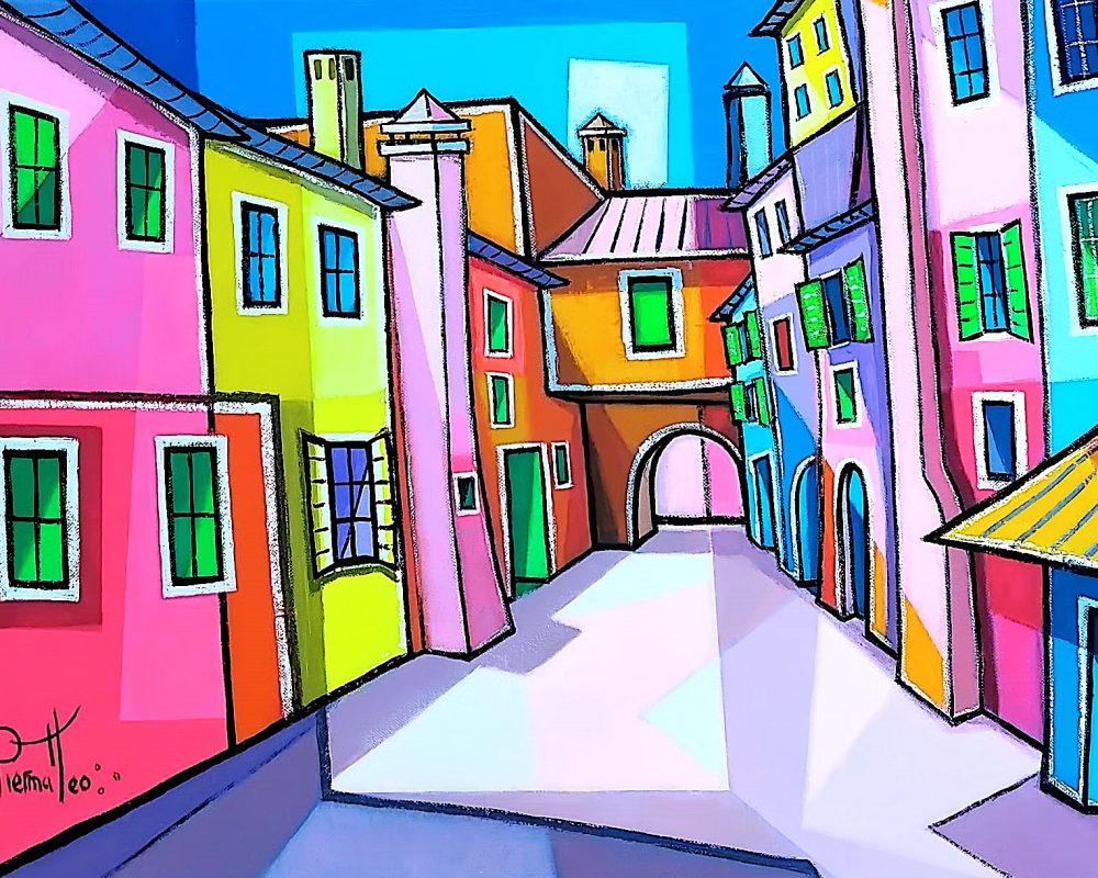 Giuseppe Piermatteo peinture de paysage